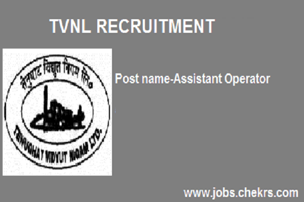 TVNL Jharkhand Assistant Operator Recruitment 2022