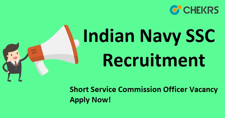 Indian Navy SSC Recruitment 2022