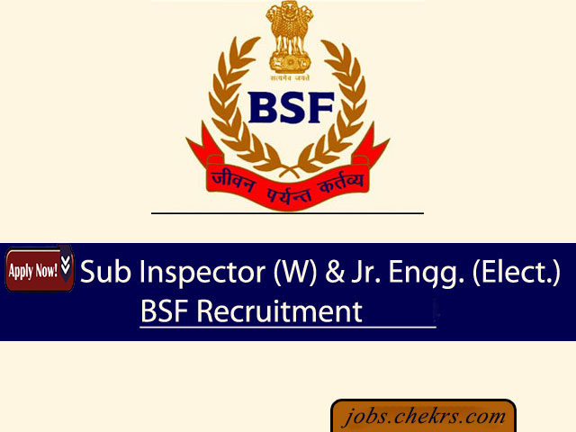 BSF SI Recruitment 2023