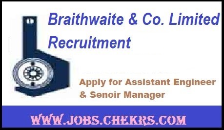 Braithwaite & Co. Limited Recruitment 2022