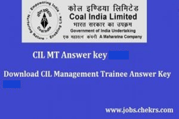 CIL MT Answer key 2022