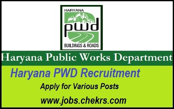 Haryana PWD Recruitment 2024