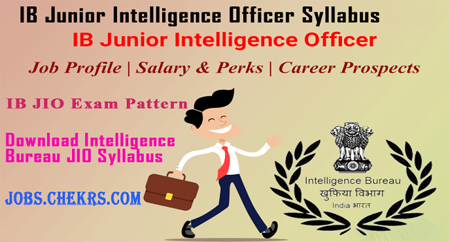 IB Junior Intelligence Officer Syllabus 2022