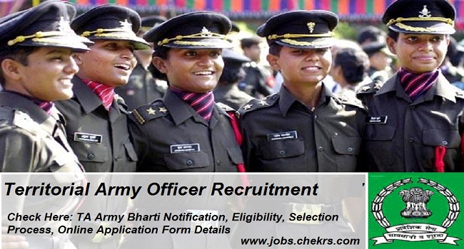 Territorial Army Officer Recruitment 2025