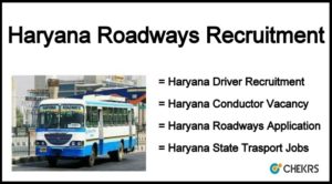 Haryana Roadways Recruitment 2024 - HSSC Driver & Conductor Vacancy