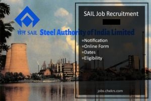 SAIL Job Recruitment 2022