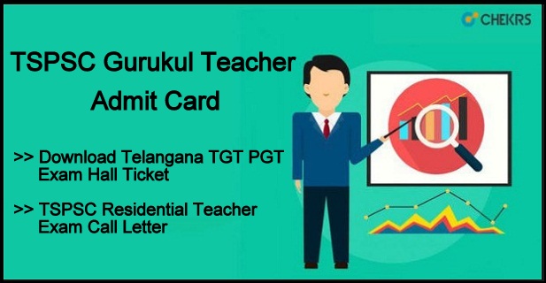 TSPSC Gurukul Teacher Admit Card 2024