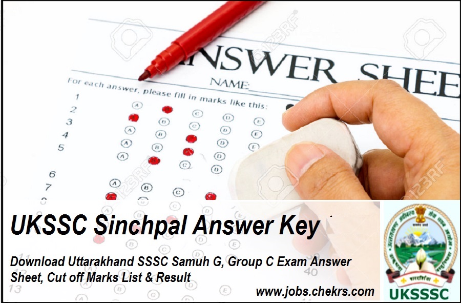 UKSSSC Sinchpal Answer Key 2024