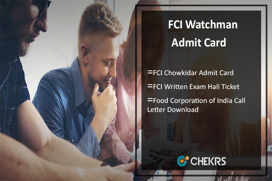 FCI Watchman Admit Card 2023
