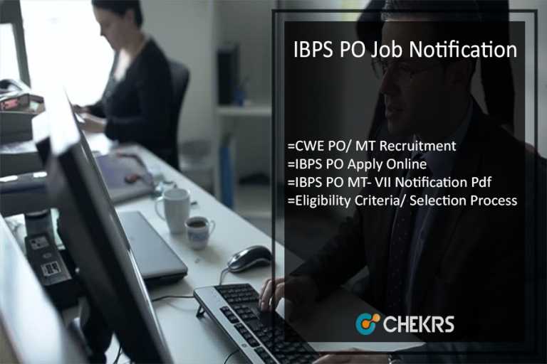 IBPS PO 2025 Notification CRP PO/ MT XV Recruitment Apply Online