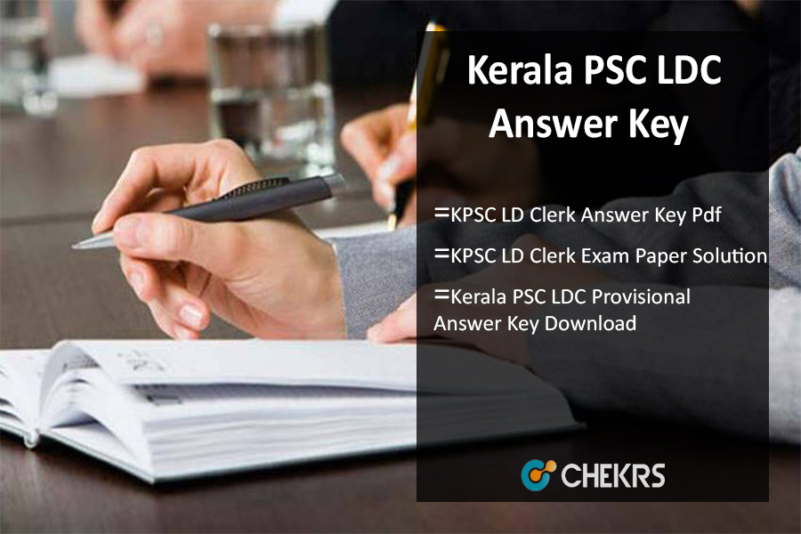 Kerala PSC LDC Answer Key 2021 KPSC LD Clerk Exam Paper Solution