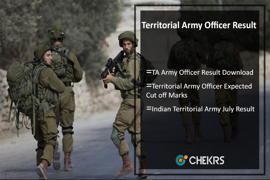 Territorial Army Officer Result 2022