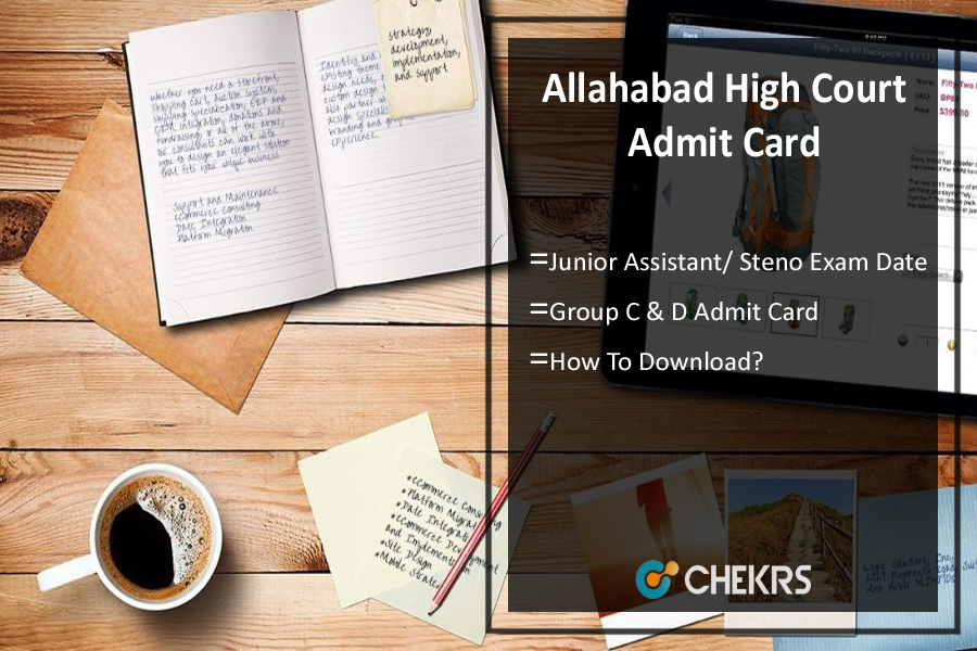 Allahabad High Court Junior Assistant Admit Card 2023- Stenographer Exam Date