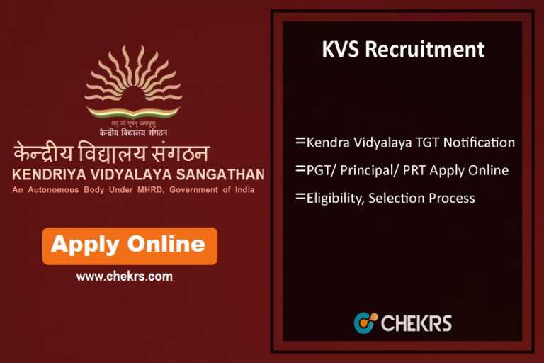 KVS Recruitment 2024 Kendriya Vidyalaya TGT PGT Jobs Vacancy