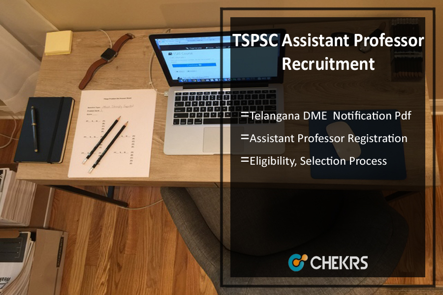TSPSC Assistant Professor Recruitment 2024