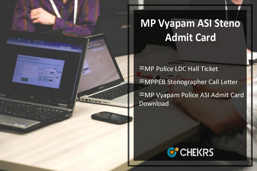 MP Vyapam ASI Steno Admit Card 2023- LDC Hall Ticket, Exam Date