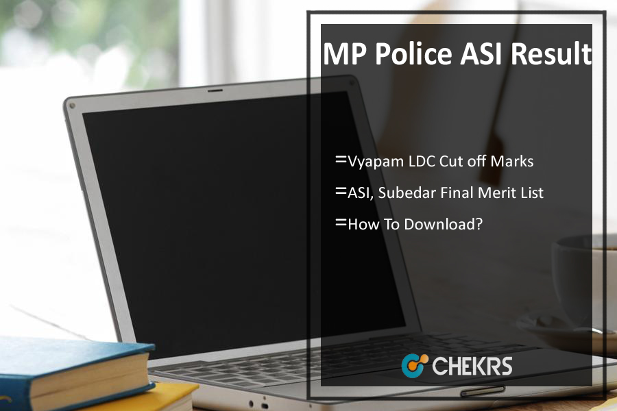 MP Police ASI Result 2024- Vyapam LDC Cut off Marks, Merit List