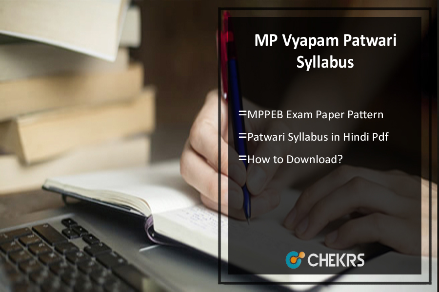MP Patwari Syllabus 2022- MPPEB Exam Pattern Pdf Download