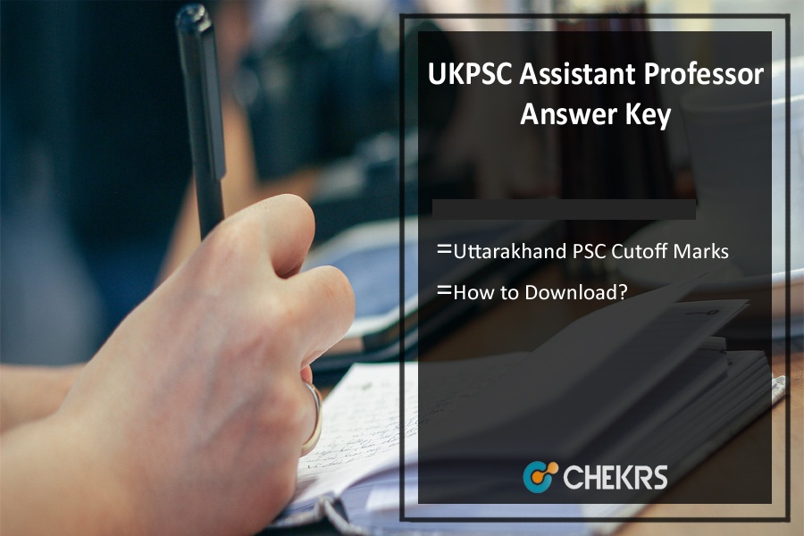 UKPSC Assistant Professor Answer Key 2022