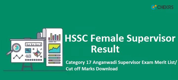 HSSC Female Supervisor Result 2024