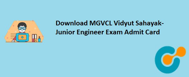 MGVCL Vidyut Sahayak Admit Card 2023