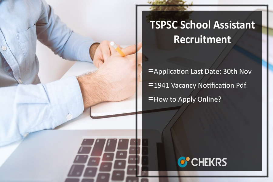 TSPSC School Assistant Recruitment 2022