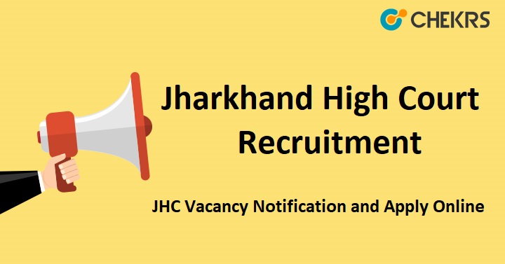 Jharkhand High Court Legal Assistant Recruitment 2022