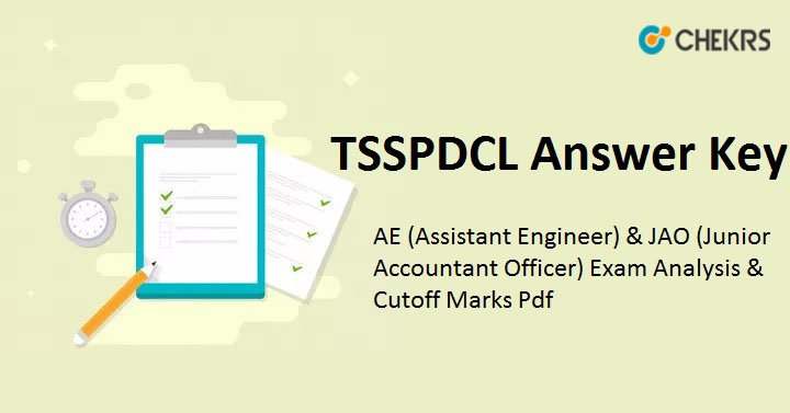 TSSPDCL AE Answer Key 2022