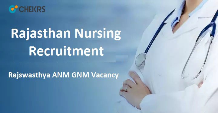 Rajasthan Nursing Recruitment 2022
