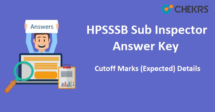 HPSSSB Sub Inspector Answer Key 2021