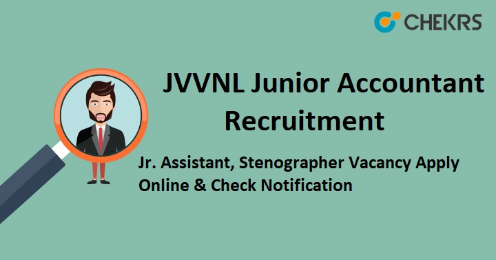JVVNL Junior Accountant Recruitment 2022