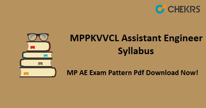 MPPKVVCL Assistant Engineer Syllabus 2022