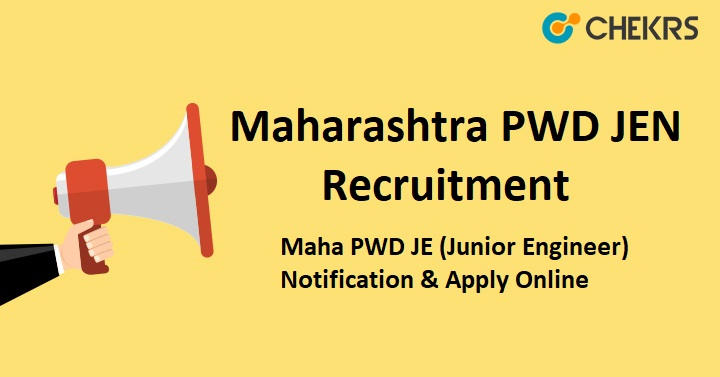 Maharashtra PWD JE Recruitment 2022 