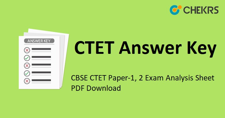 CTET Answer Key 2025