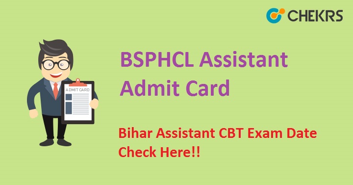 BSPHCL Assistant Admit Card 2022