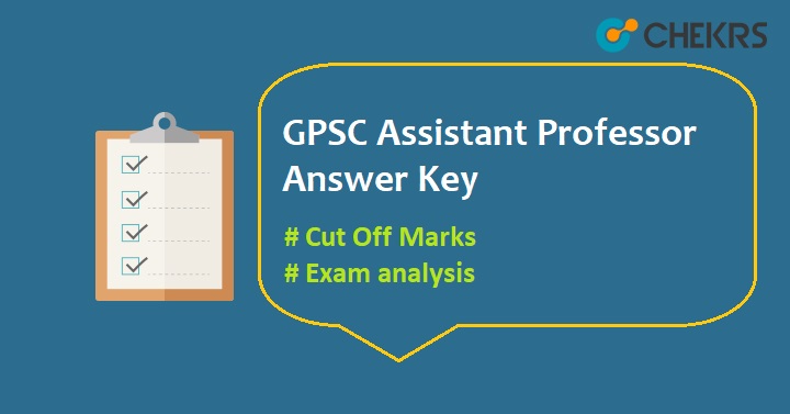 GPSC Assistant Professor Answer Key 2021