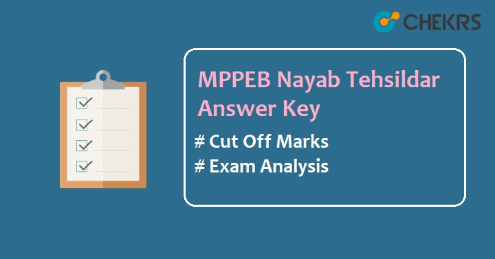 MP PEB Nayab Tehsildar Answer Key 2023