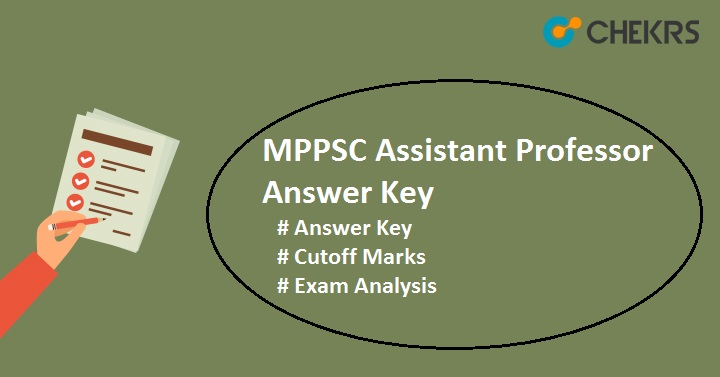 MPPSC Assistant Professor Answer Key 2022