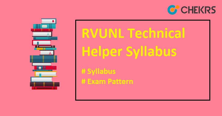 RVUNL Technical Helper Syllabus 2022