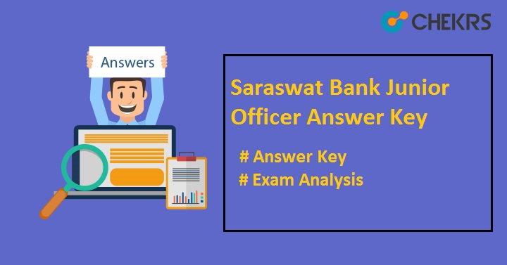 Saraswat Bank Junior Officer Answer Key 2022