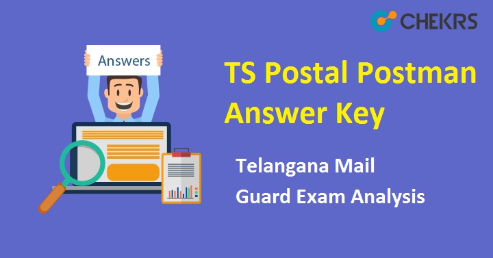 TS Postal Postman Answer Key 2022