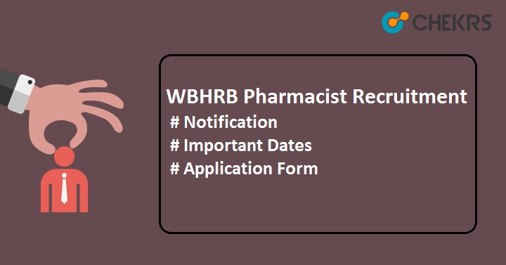 WBHRB Pharmacist Recruitment 2022