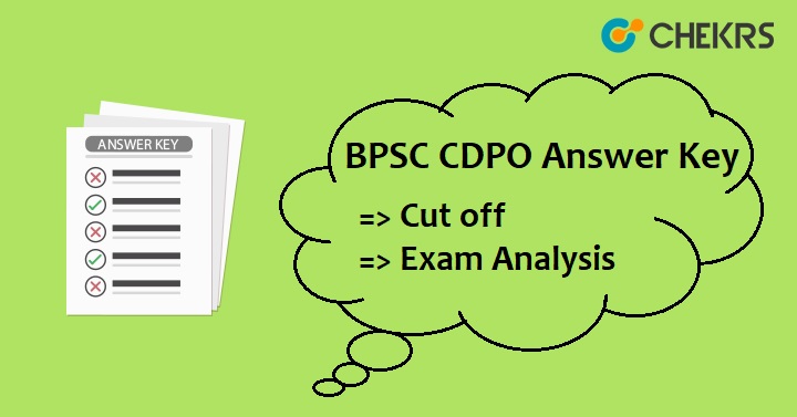 BPSC CDPO Answer Key 2023