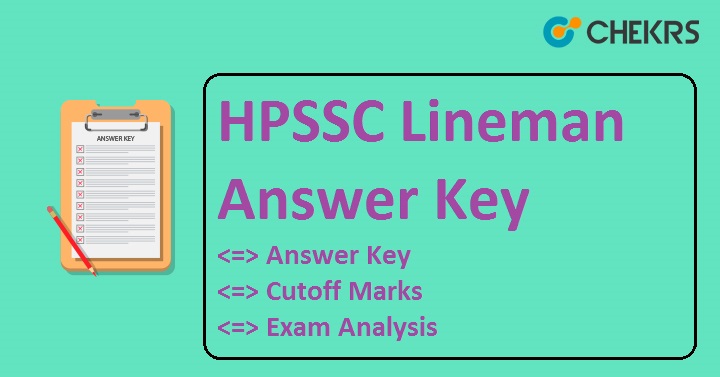 HPSSC Lineman Answer Key 2022