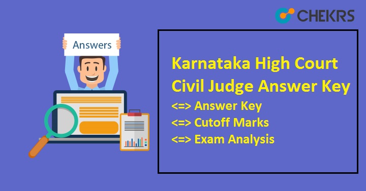 Karnataka High Court Civil Judge Answer Key 2023