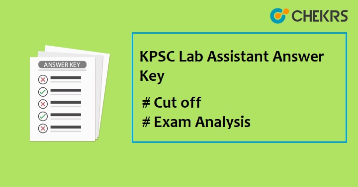 Kerala PSC Lab Assistant Answer Key 2023