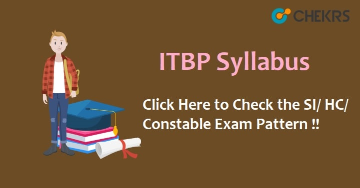 ITBP Syllabus 2024- SI ASI Head Constable Exam Pattern in Hindi