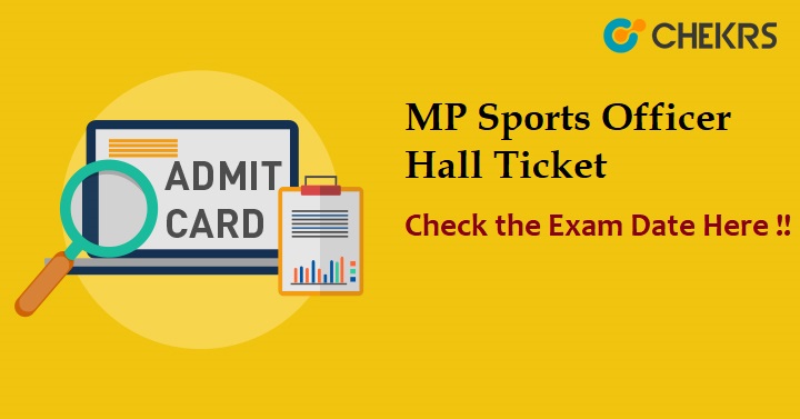 MPPSC Sports Officer Admit card 2024