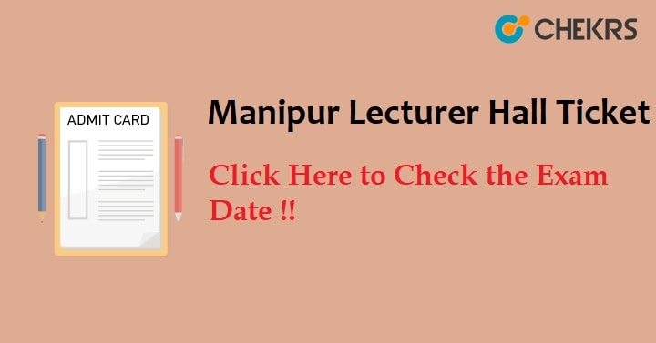 Manipur Education Lecturer Admit Card 2022