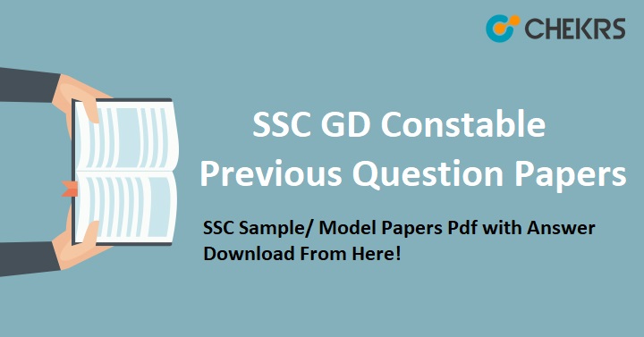 SSC GD Constable Previous Year Question Paper